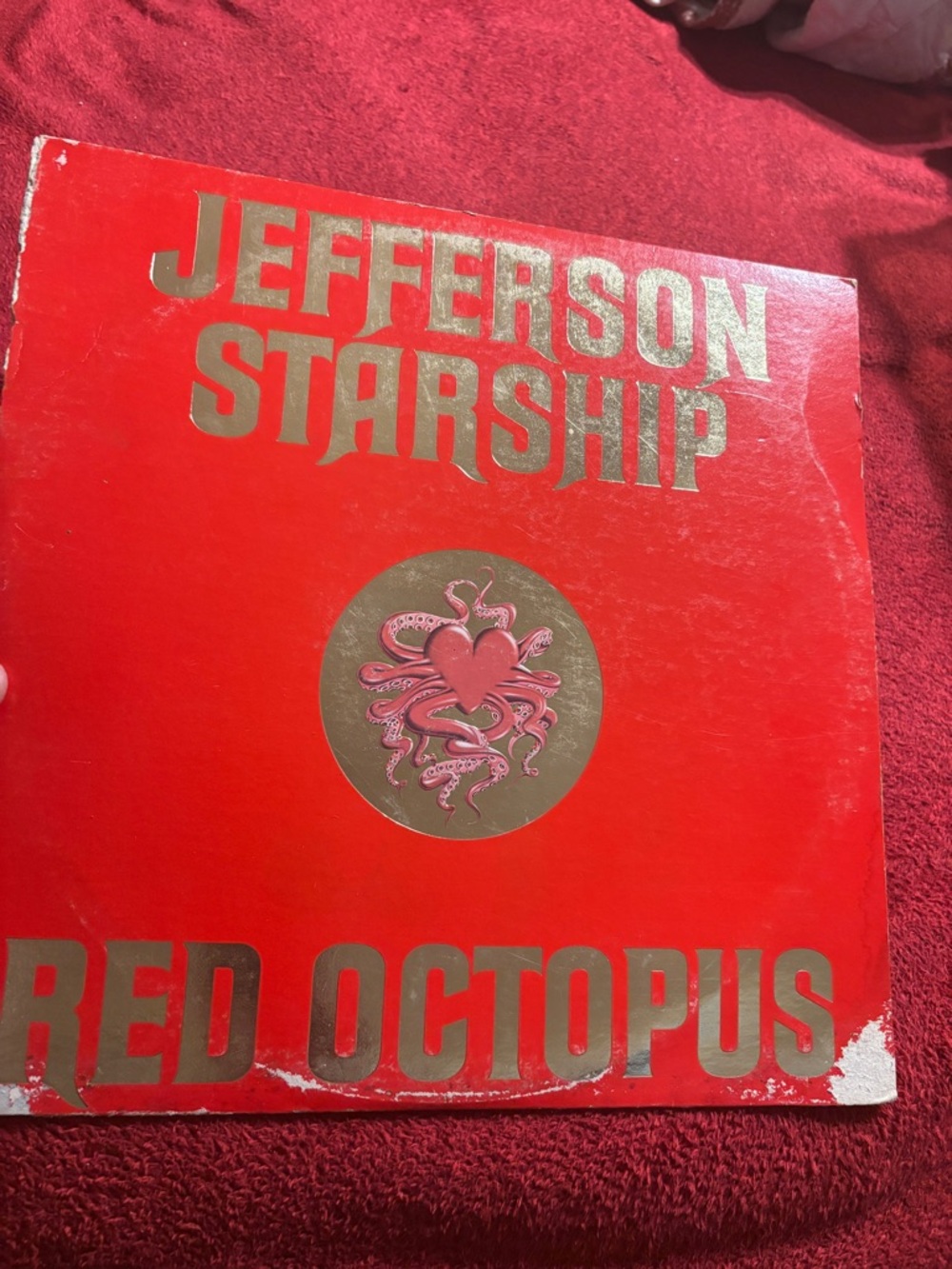 Jefferson Starship Red Octopus 1975 LP Vinyl Record. Grunt Records